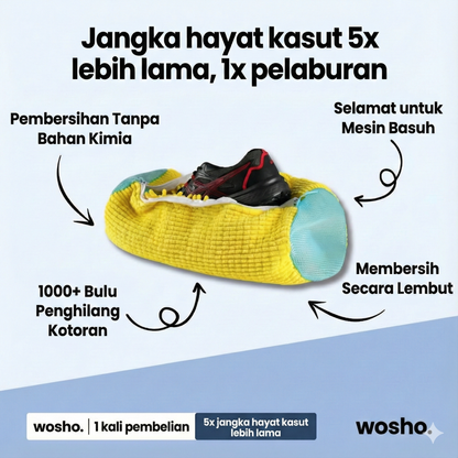 WOSHO Shoe Cleaner Bag